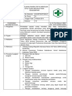 7.6.7.1 SOP Penolakan Pasien Untuk Menolak Atau Tidak Melanjutkan Pengobatan