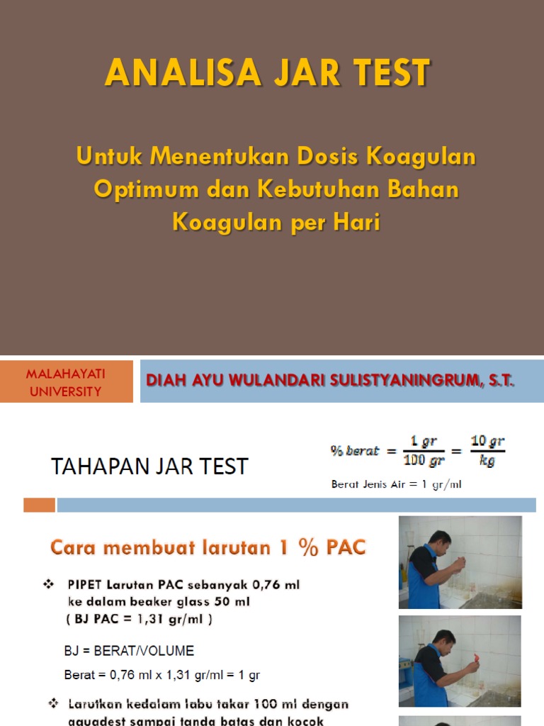 Jar Test | PDF