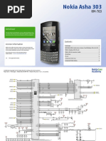 Nokia Asha 303 RM-763 Service Schematics v1 - 0 PDF