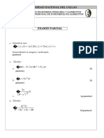 Examen final de Matemática II de la Universidad Nacional del Callao