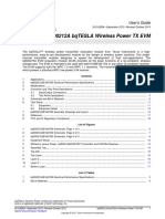 Bq500212A Bqtesla Wireless Power TX Evm: User'S Guide