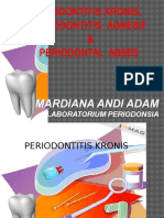 Slide Presentasi Periodontitis Kronis, Agressive Periodontitis, Dan Abses Periodontal