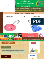 Ácidos y Bases - Teorías de Arrhenius, Brönsted-Lowry y Lewis/Módulo 15