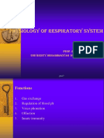 Physiology of Respiratory System: Gusbakti Prof .DR Physiology University MUHAMMADYAH North Sumatra