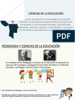 Filosofia Ciencias de La Educacion