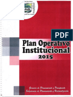 SMP-2015 - Plan Operativo Institucional PDF