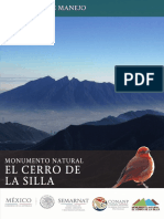 Programa de Manejo - Monumento Natural - Cerro de La Silla