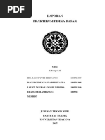 Laporan Praktikum Mekanika Fluida Dan Hidrolika TEKNIK SIPIL UDAYANA