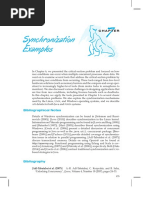 Synchronization Examples: Bibliographical Notes