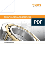 Timken Cylindrical Roller Bearings: Single-Row Ema Series