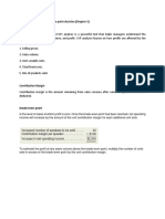 Decision Making 1-Breakeven Point Decision (Chapter 5)