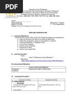 0.1) Draft How to reformat a computer using windows 7 ICT Lesson Plan Grade 9 .docx