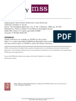 Turner 2006 Historicism Versus Positivism