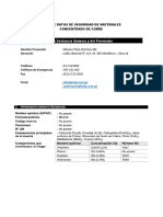 Msds Concentrado de Cu