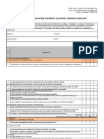 Diagnostico de Evaluacion Sistema de Gestion de Calidad Iso 9001:2015