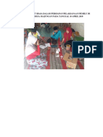 Dokumentasi Rapat Biasa Dalam Persiapan Pelaksanaan Pemilu Di Setiap TPS Di Desa Majungan Pada Tanggal 10 April 2019