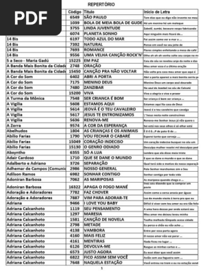 Lista De Musicas Nacionais Amor Entretenimento Geral