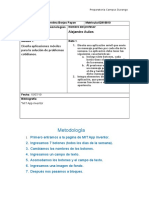 Ejemplo de Rúbrica Tecnologia