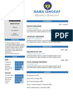 Graphic Designer CV Template SEO