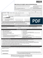 Application Form For Auto Debit (Nach) Registration V3 PDF