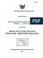 Rencana: Tataruang Wilayah Provinsi Maluku: C/ Rar