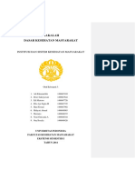 Makalah Dasar Kesehatan Masyarakat Insti