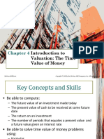 Chapter 4 Introduction To Valuation - The Time Value of Money