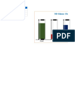 3D Glass Chart in Excel: Zone Service Level