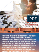 Commercial Document Attestation