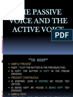 The Passive Voice and The Active Voice