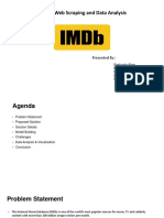 IMDb Data Analysis and Sentiment Prediction