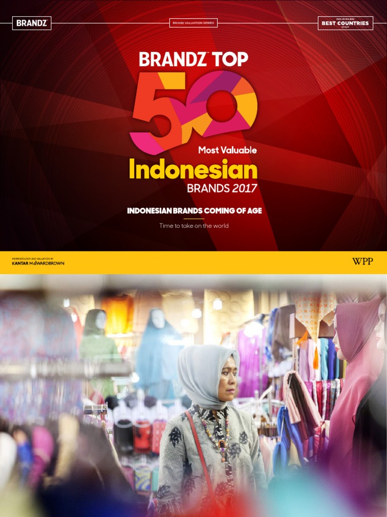 BrandZ Top 50 Most Valuable Indonesian Brands 2017 PDF Brand