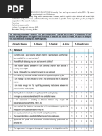 Work-Life Balance Survey Questions | PDF