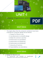 Unit-I: Computer Organization and Instructions