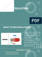 Encapsulation Presentation