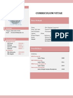 Curriculum Vitae