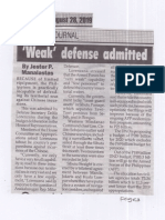 Peoples Journal, Aug. 28, 2019, Weak Defense Admitted PDF
