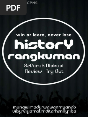 Historyrangkumandiskusicpns31jan 26apr Pdf