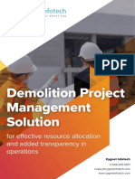 Demolition Project Management Solution 