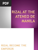 Rizal at the Ateneo de Manila.pptx