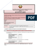 Questionário Parpu II Harmonização Das Percepções Da Auscultações Regionais - Relatório Intermédion