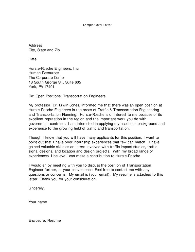 Engineer Cover Letter | PDF