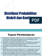 6 Distribusi Probabilitas Diskrit Dan Kontinyu