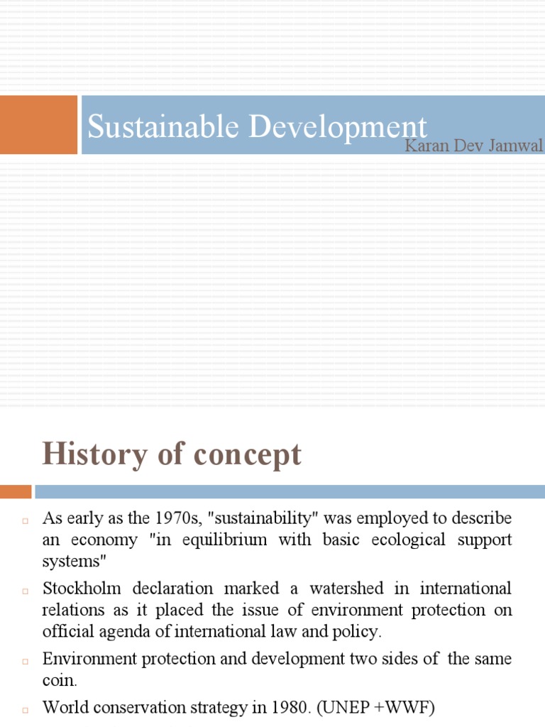Sustainable Development | PDF | Sustainable Development | Sustainability