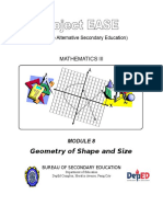 Module 8 - Geometry of Shape and Size