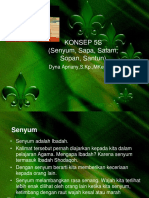 Konsep 5S (Senyum, Sapa, DLL)