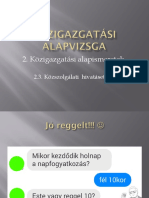 Közigazgatási Alapvizsga 2 3