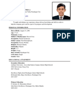 Sample Resume