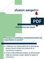 Transfusion Sanguine