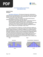 Seven Basic Quality Control Tools Histogram Tool